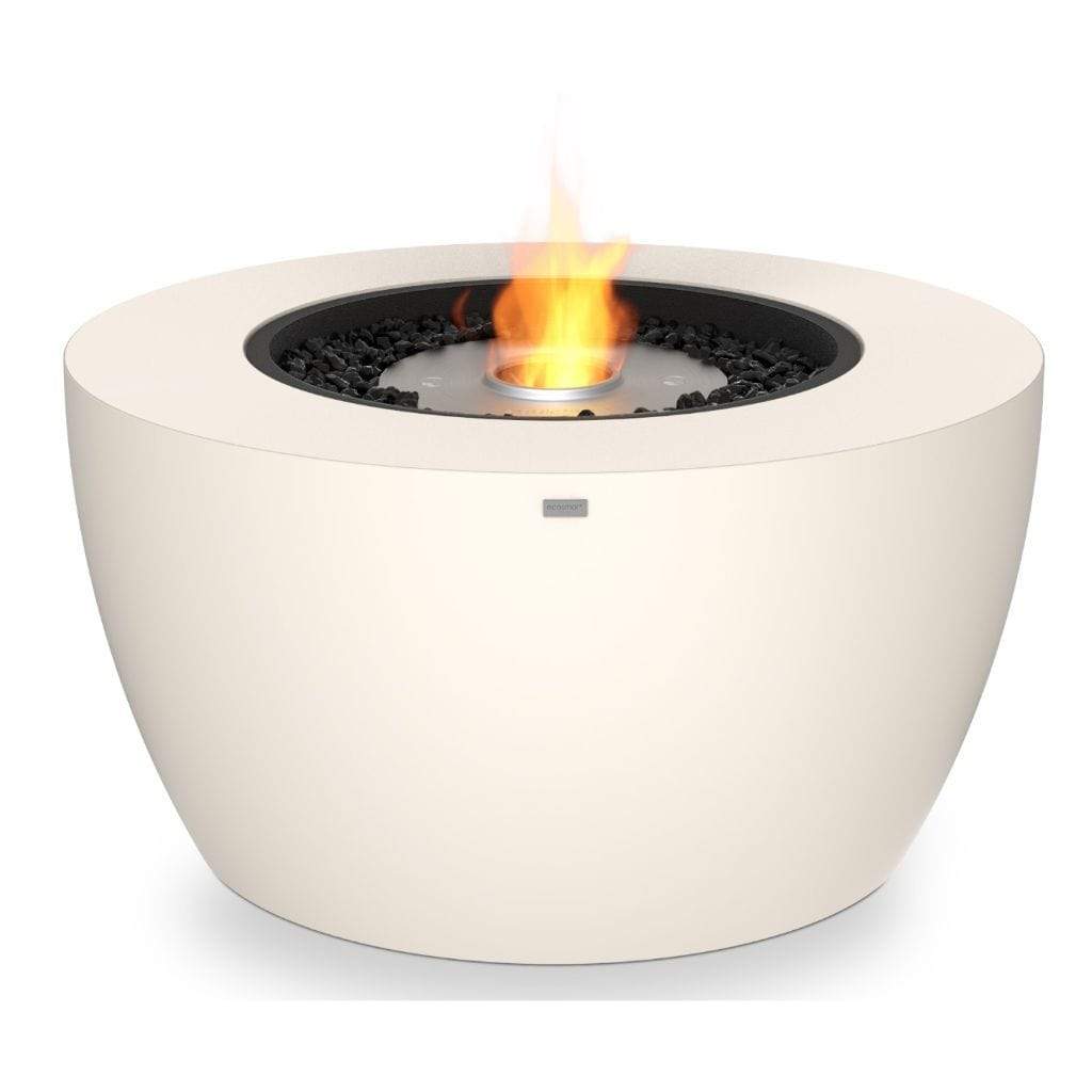 Fire Pit Bowl Indoor / Bone / Stainless Steel EcoSmart Fire 39" POD Fire Pit Bowl with Ethanol Burner by Mad Design Group