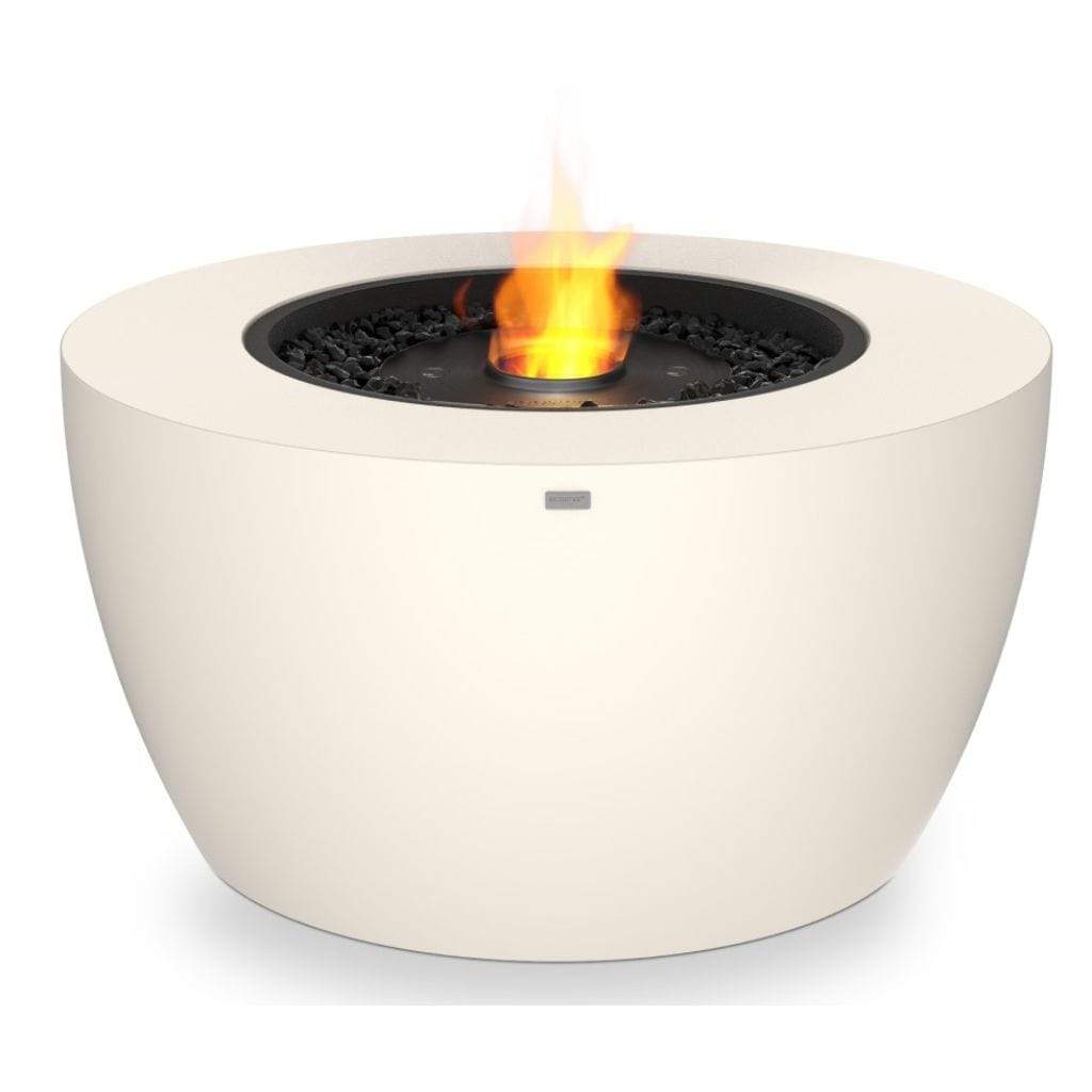 Fire Pit Bowl Indoor / Bone / Black EcoSmart Fire 39" POD Fire Pit Bowl with Ethanol Burner by Mad Design Group
