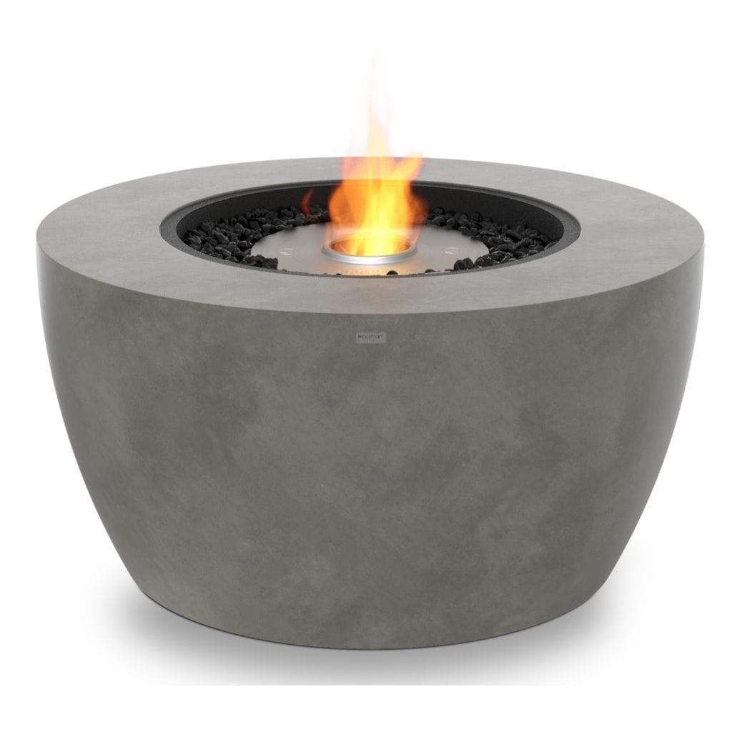 Fire Pit Bowl Indoor / Natural / Stainless Steel EcoSmart Fire 39" POD Fire Pit Bowl with Ethanol Burner by Mad Design Group