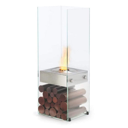 EcoSmart Fire 43" Freestanding Ghost Designer Fireplace by Mad Design Group