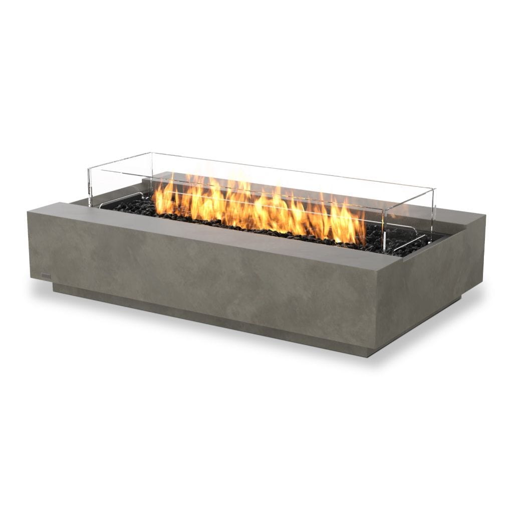 EcoSmart Fire 50" Cosmo 50 Fire Pit Table with Gas LP/NG Burner by Mad Design Group