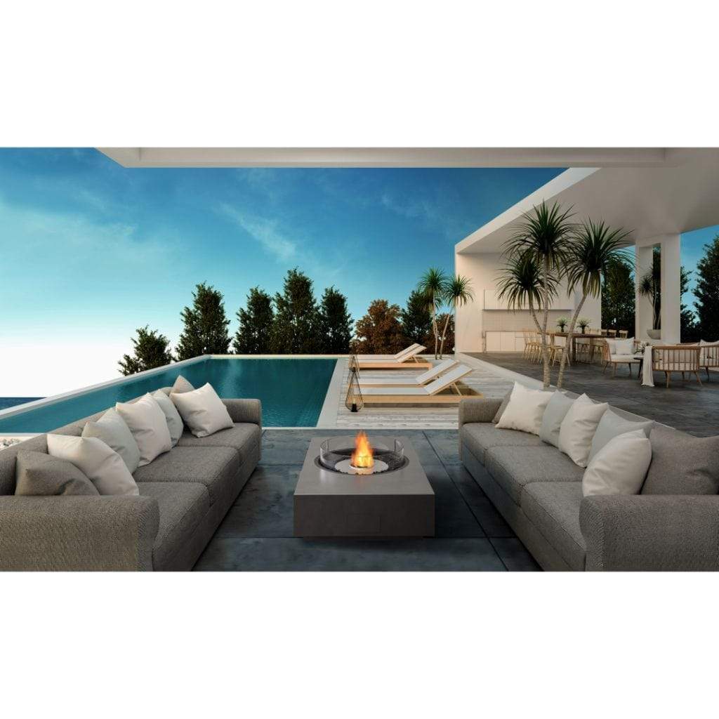 EcoSmart Fire 50" Martini 50 Fire Pit Table with Gas LP/NG Burner by Mad Design Group