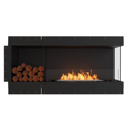 EcoSmart Fire 65" Flex 60LC/60RC Ethanol Fireplace Insert with Decorative Box by Mad Design Group