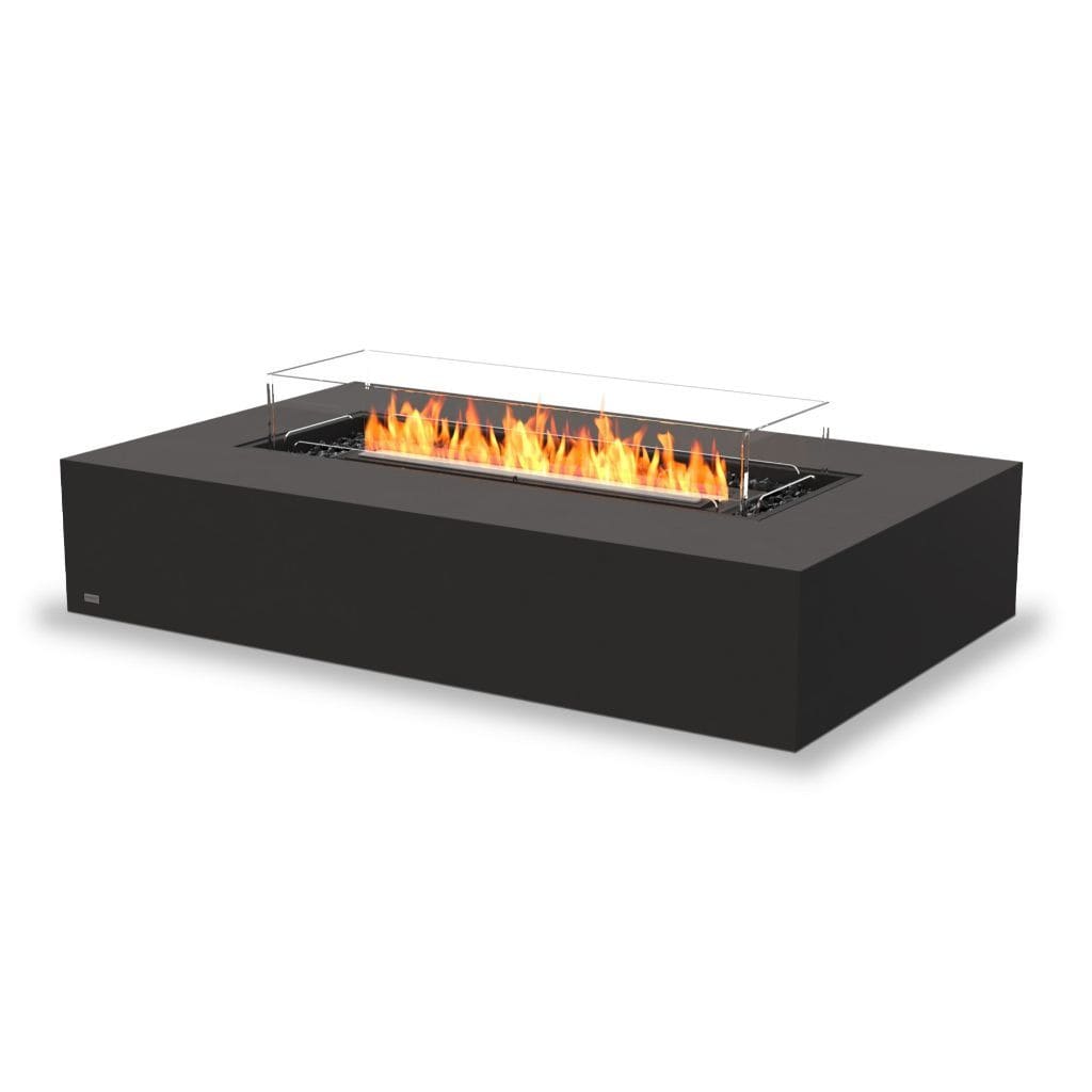 EcoSmart Fire 65" Wharf 65 Fire Pit Table with Ethanol Burner by Mad Design Group