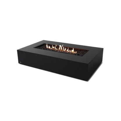 EcoSmart Fire 65" Wharf 65 Fire Pit Table with Gas LP/NG Burner by Mad Design Group