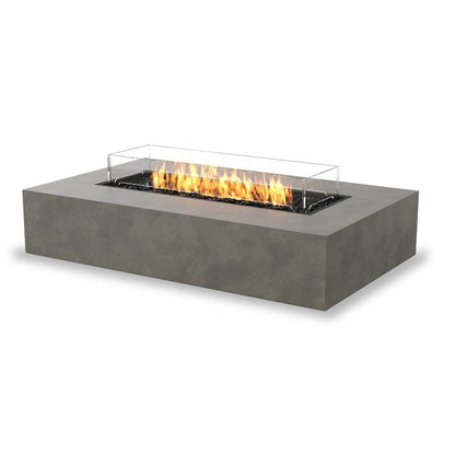 EcoSmart Fire 65" Wharf 65 Fire Pit Table with Gas LP/NG Burner by Mad Design Group