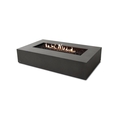 EcoSmart Fire 65" Wharf 65 Fire Pit Table with Gas LP/NG Burner by Mad Design Group