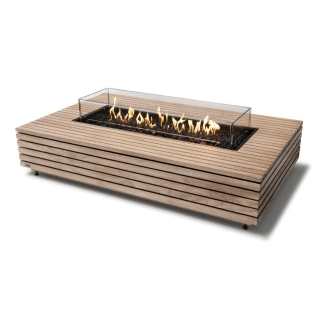 EcoSmart Fire 65" Wharf 65 Fire Pit Table with Gas LP/NG Burner by Mad Design Group