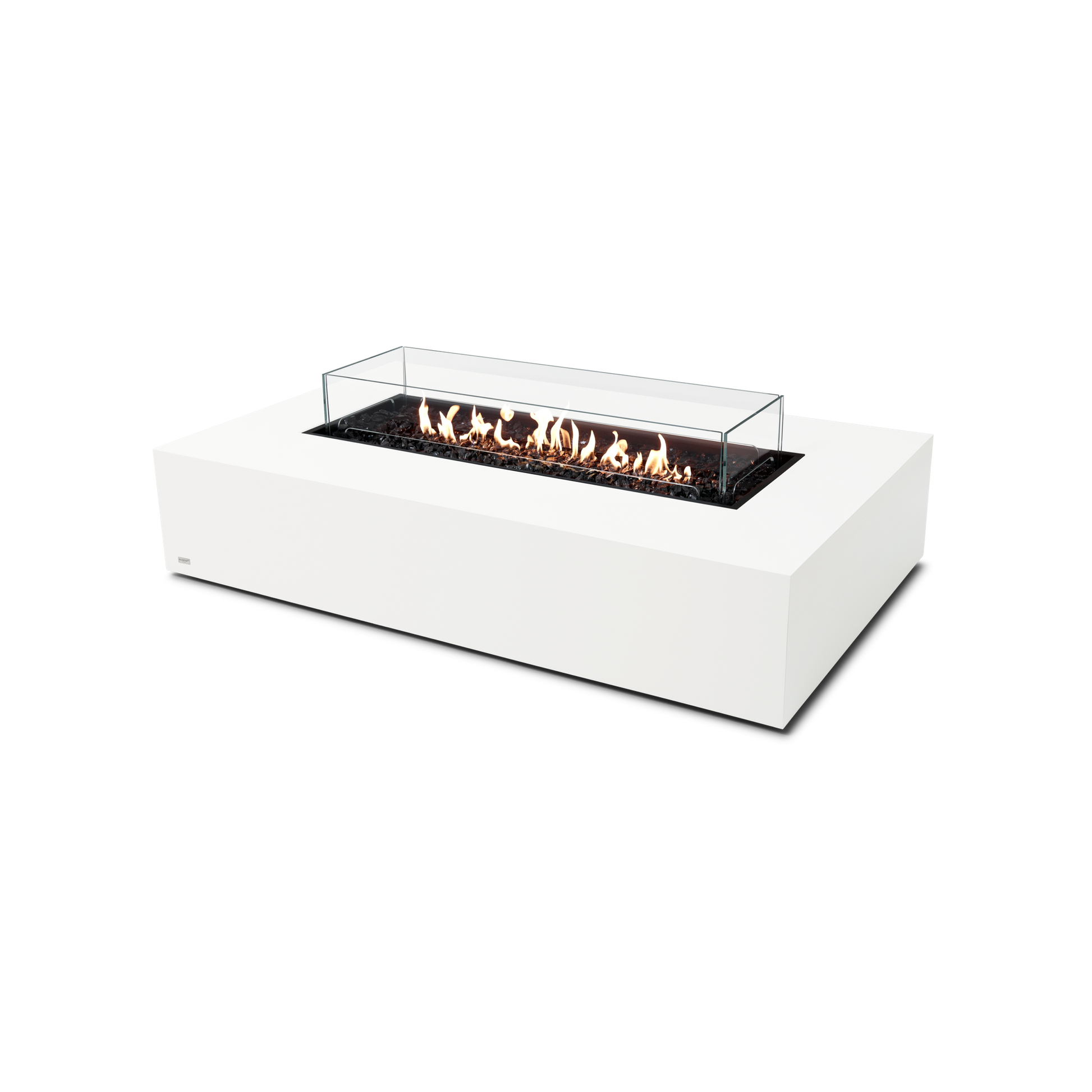 EcoSmart Fire 65" Wharf 65 Fire Pit Table with Gas LP/NG Burner by Mad Design Group