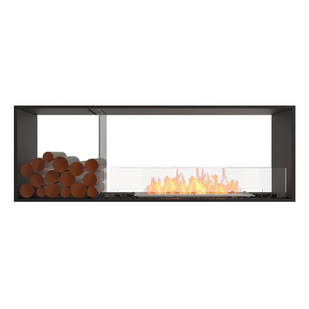 EcoSmart Fire 67" Flex 60DB Double Sided Ethanol Fireplace Insert with Decorative Box by Mad Design Group