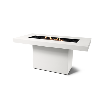EcoSmart Fire 89" Gin 90 Bar Height Fire Pit Table with Ethanol Burner by Mad Design Group