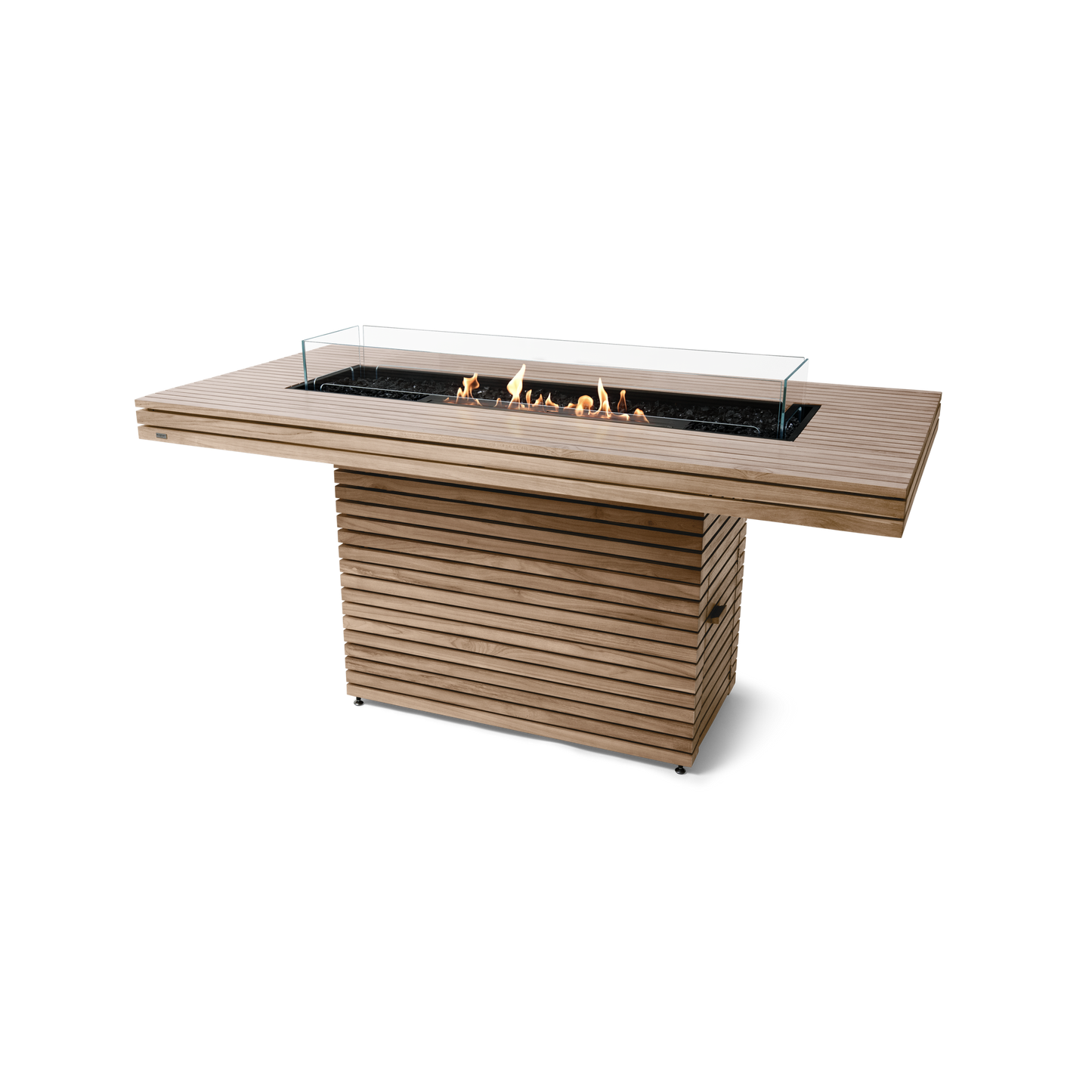 EcoSmart Fire 89" Gin 90 Bar Height Fire Pit Table with Ethanol Burner by Mad Design Group