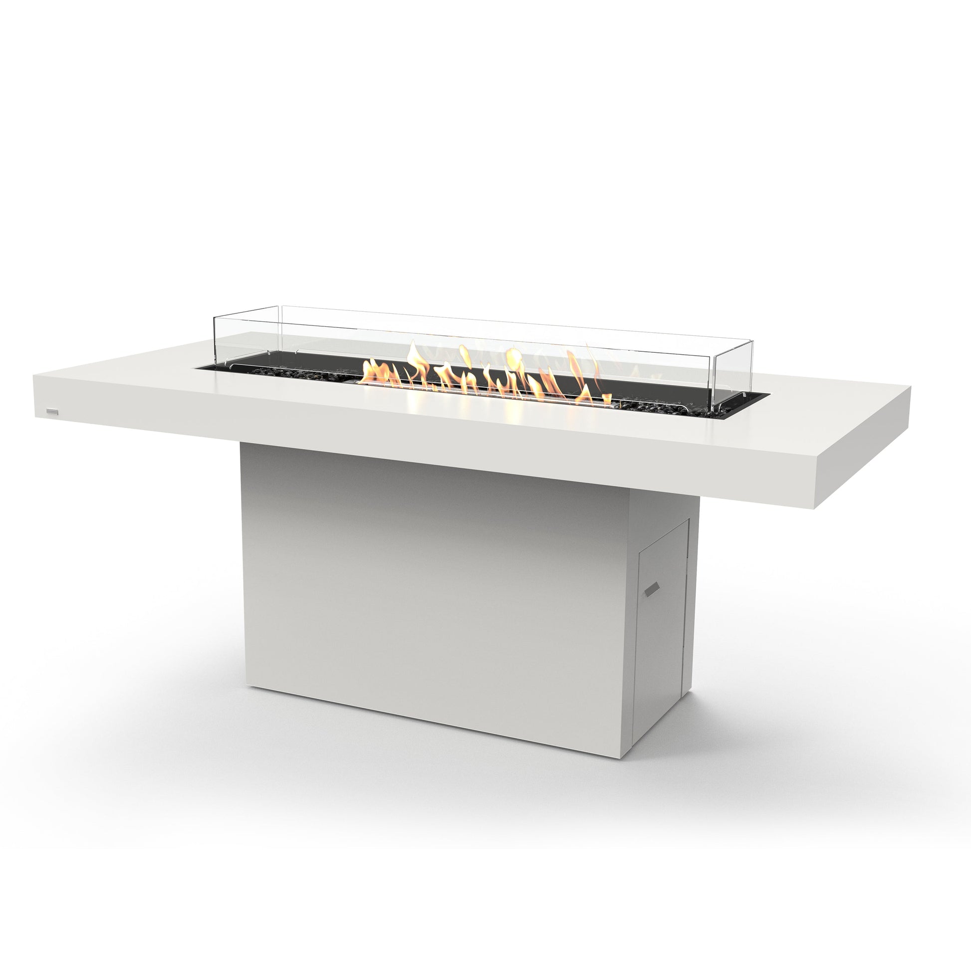 EcoSmart Fire 89" Gin 90 Bar Height Fire Pit Table with Ethanol Burner by Mad Design Group
