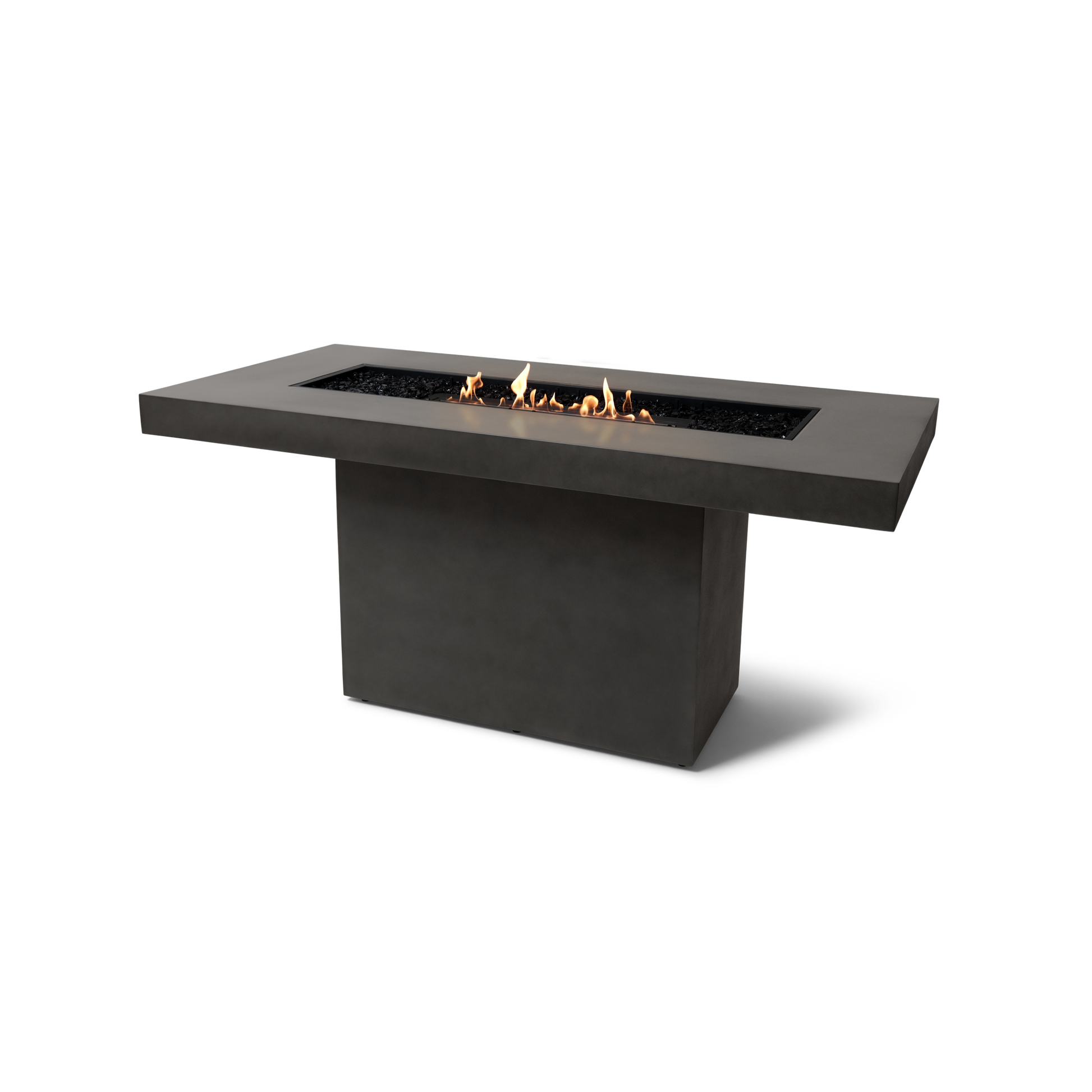 EcoSmart Fire 89" Gin 90 Bar Height Fire Pit Table with Ethanol Burner by Mad Design Group