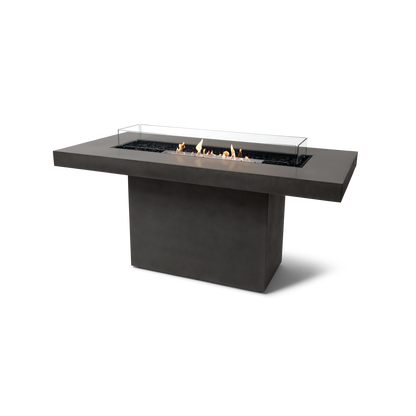 EcoSmart Fire 89" Gin 90 Bar Height Fire Pit Table with Ethanol Burner by Mad Design Group