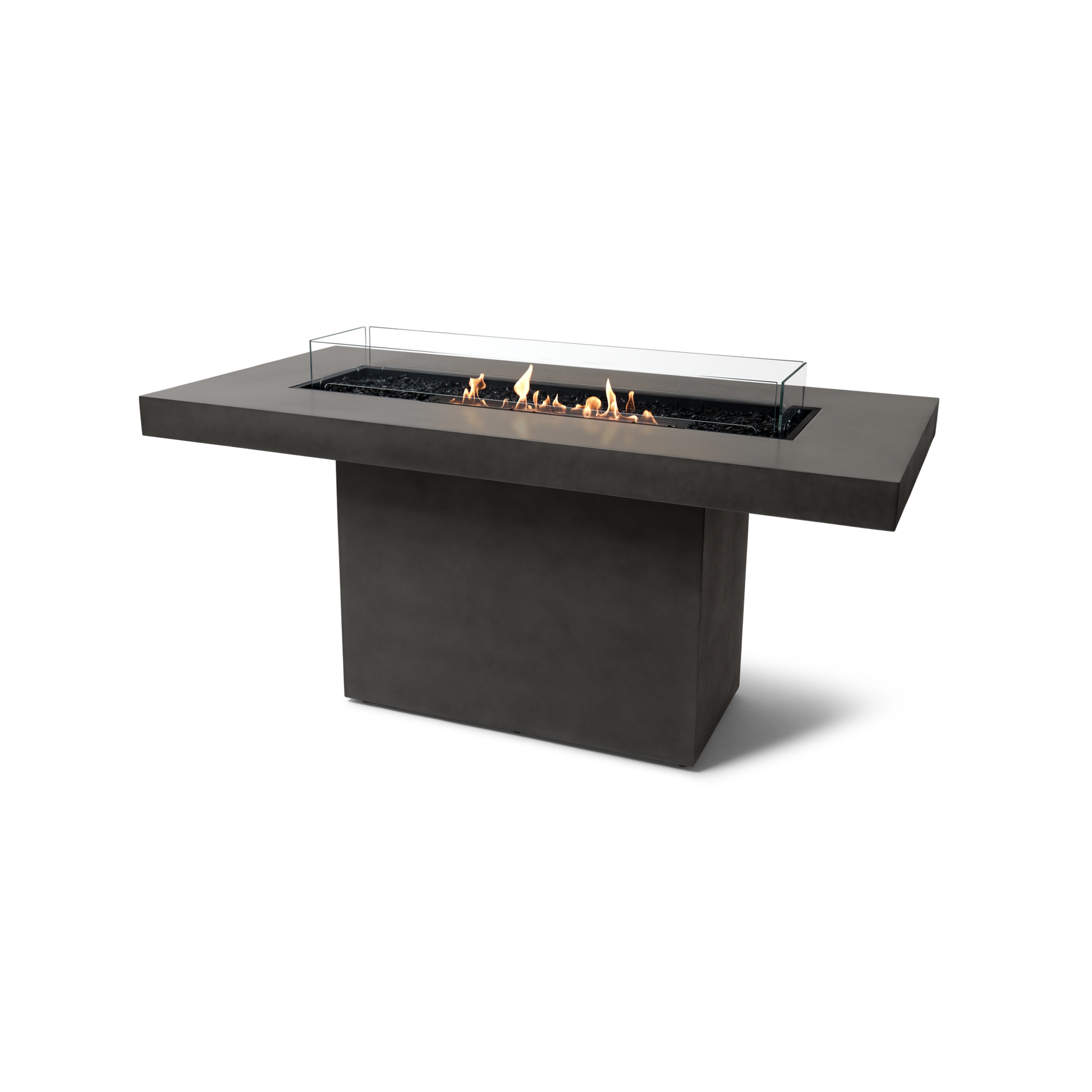 EcoSmart Fire 89" Gin 90 Bar Height Fire Pit Table with Ethanol Burner by Mad Design Group