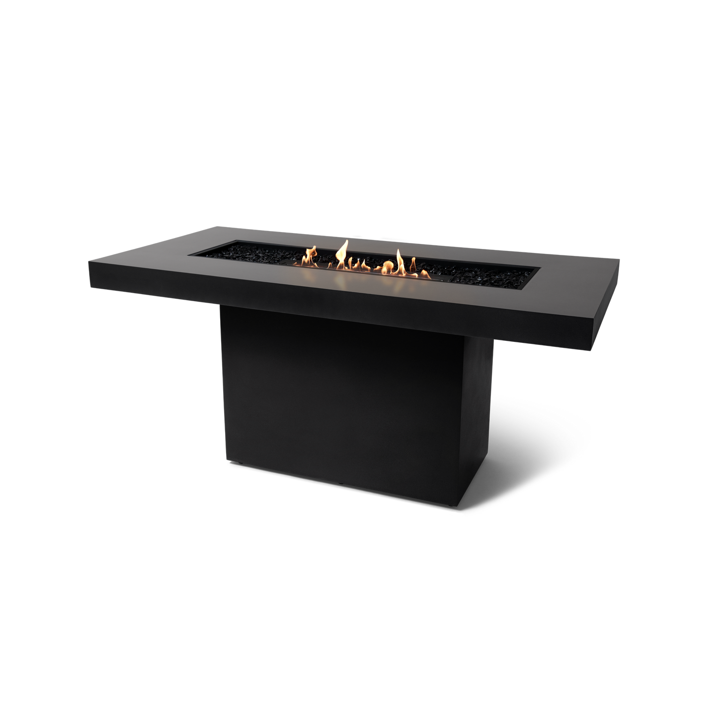 EcoSmart Fire 89" Gin 90 Bar Height Fire Pit Table with Ethanol Burner by Mad Design Group