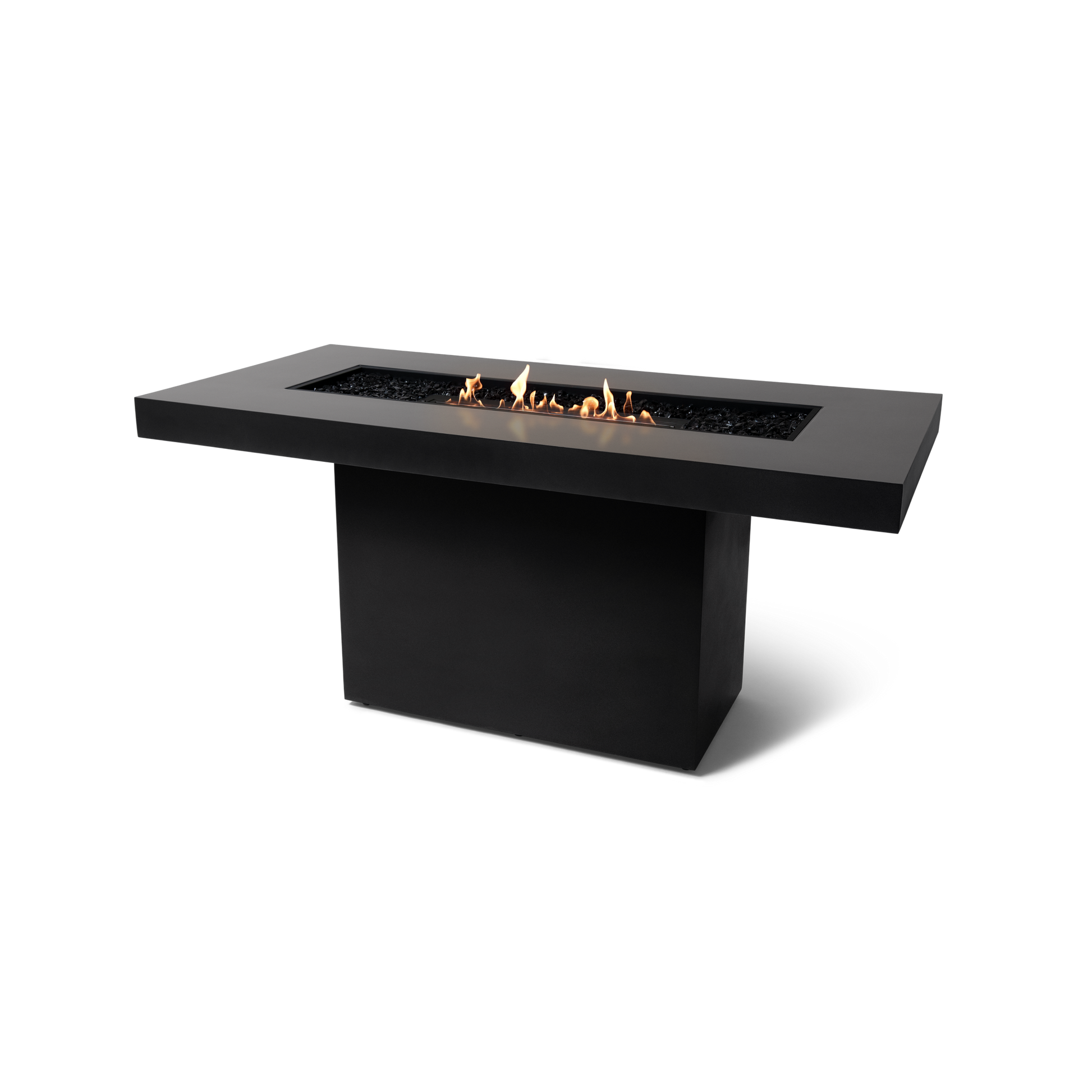 EcoSmart Fire 89" Gin 90 Bar Height Fire Pit Table with Ethanol Burner by Mad Design Group