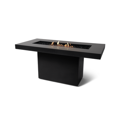 EcoSmart Fire 89" Gin 90 Bar Height Fire Pit Table with Ethanol Burner by Mad Design Group