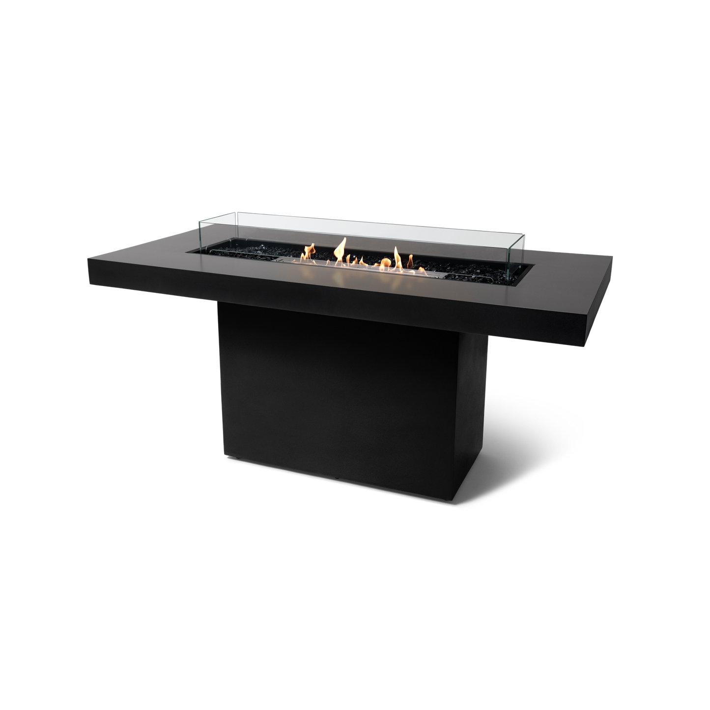 EcoSmart Fire 89" Gin 90 Bar Height Fire Pit Table with Ethanol Burner by Mad Design Group