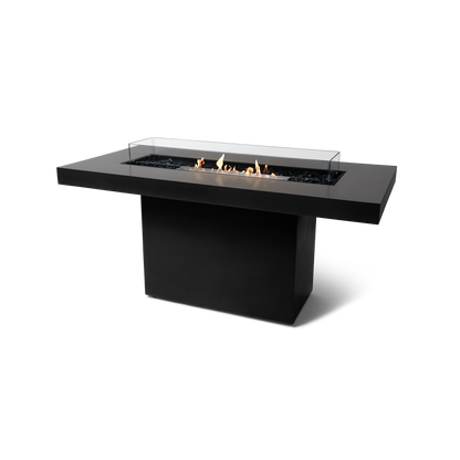 EcoSmart Fire 89" Gin 90 Bar Height Fire Pit Table with Ethanol Burner by Mad Design Group