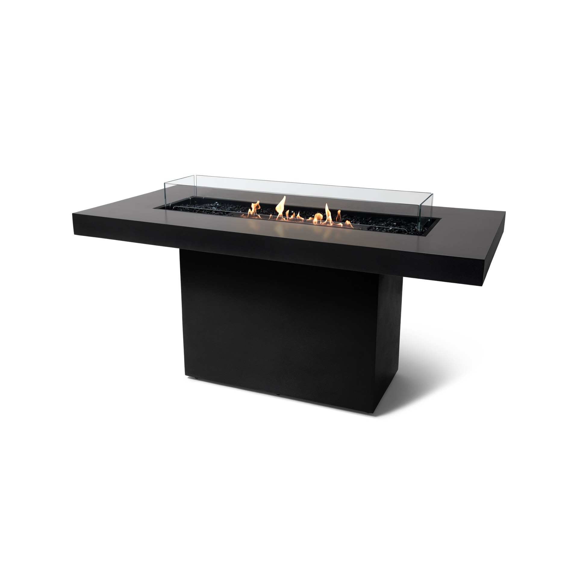 EcoSmart Fire 89" Gin 90 Bar Height Fire Pit Table with Ethanol Burner by Mad Design Group