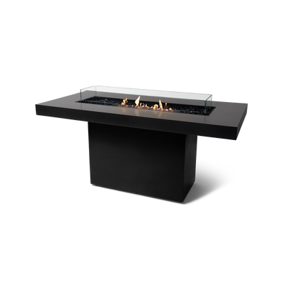 EcoSmart Fire 89" Gin 90 Bar Height Fire Pit Table with Ethanol Burner by Mad Design Group