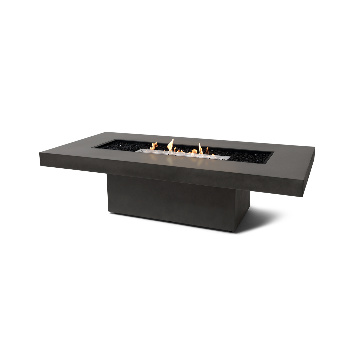 EcoSmart Fire 89" Gin 90 Chat Height Fire Pit Table with Ethanol Burner by Mad Design Group
