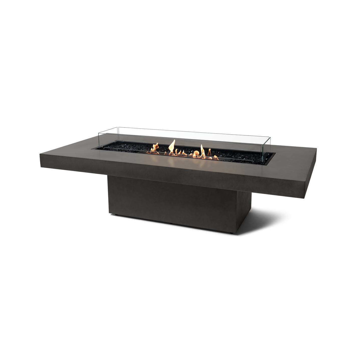 EcoSmart Fire 89" Gin 90 Chat Height Fire Pit Table with Ethanol Burner by Mad Design Group
