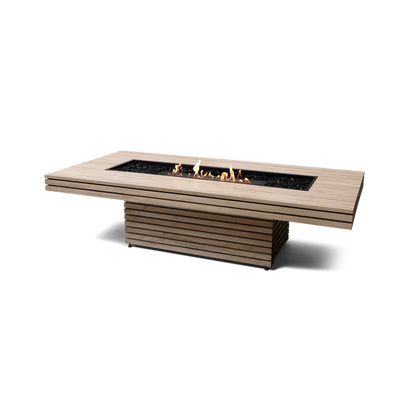 EcoSmart Fire 89" Gin 90 Chat Height Fire Pit Table with Ethanol Burner by Mad Design Group