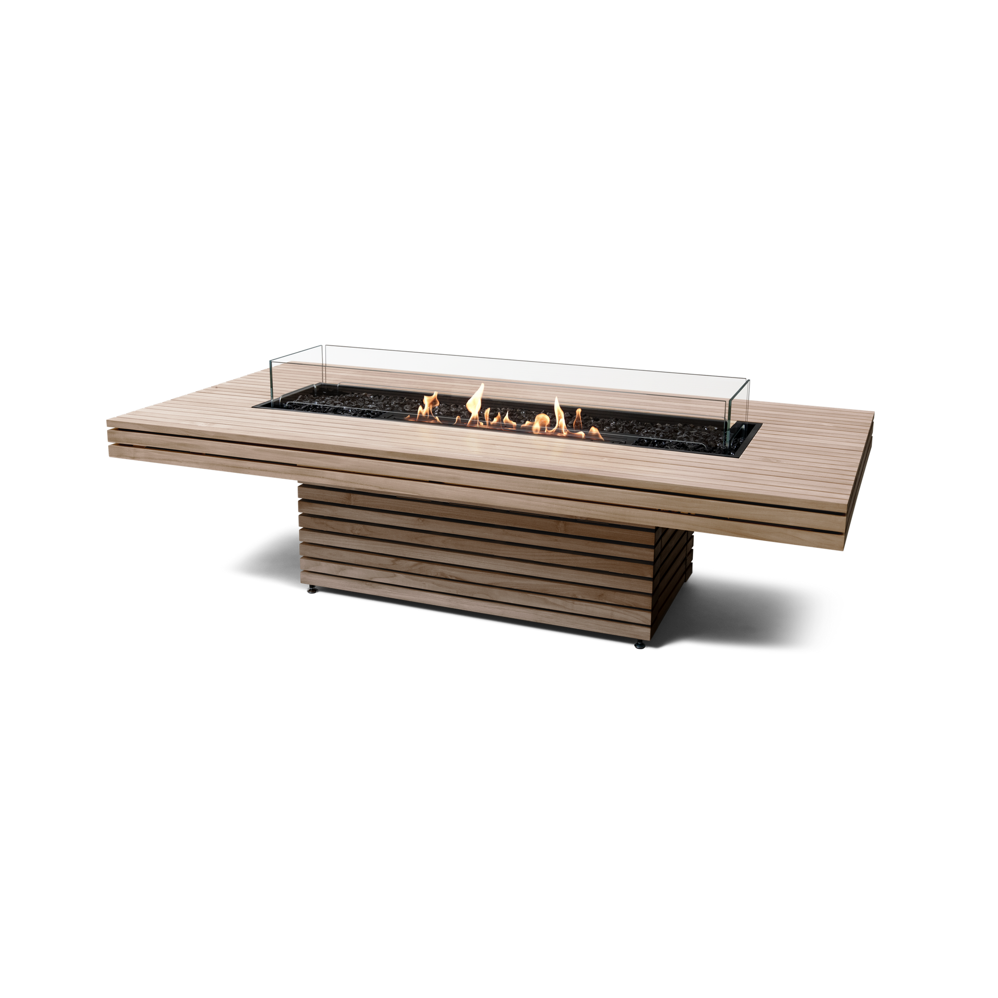 EcoSmart Fire 89" Gin 90 Chat Height Fire Pit Table with Ethanol Burner by Mad Design Group