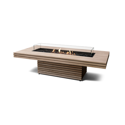 EcoSmart Fire 89" Gin 90 Chat Height Fire Pit Table with Ethanol Burner by Mad Design Group