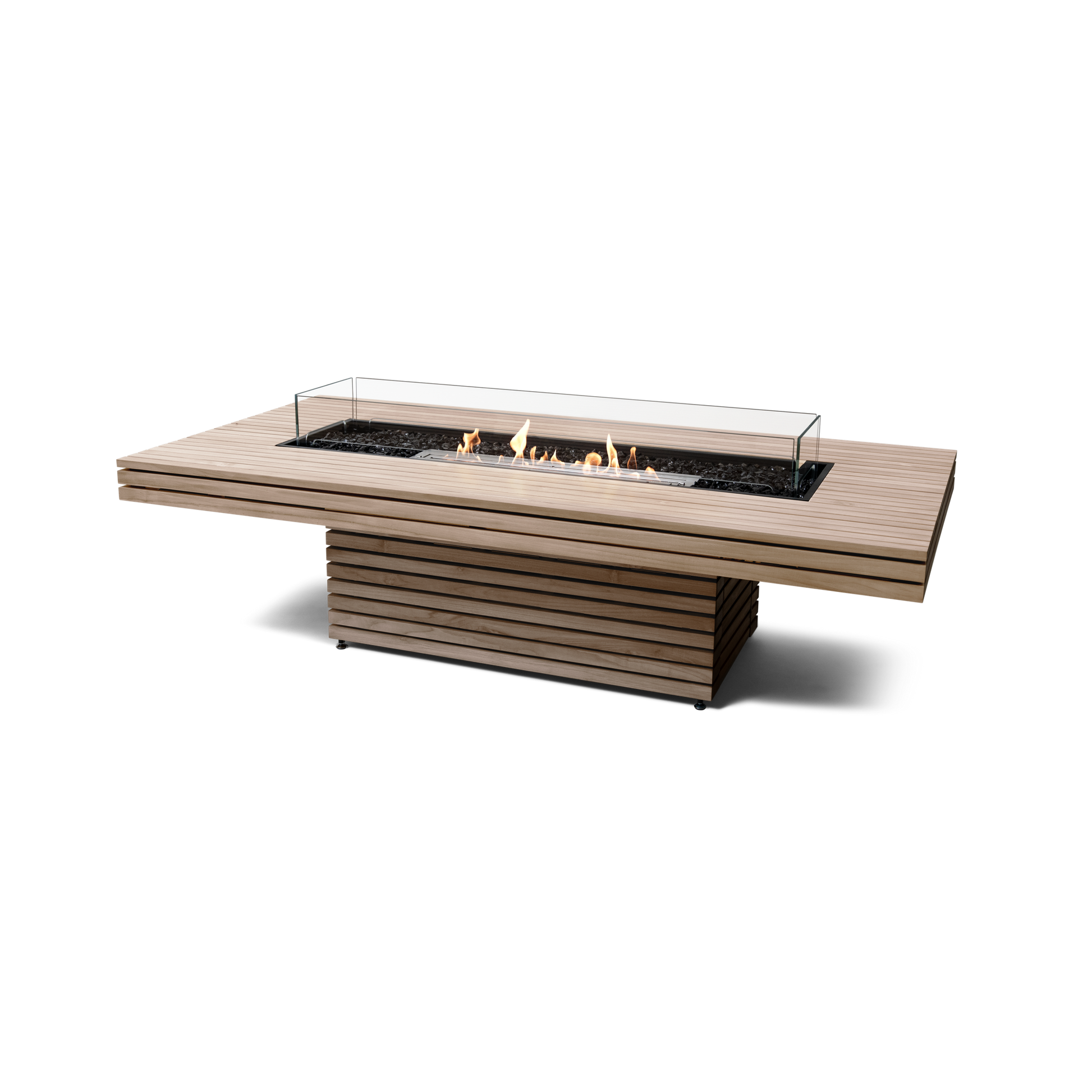 EcoSmart Fire 89" Gin 90 Chat Height Fire Pit Table with Ethanol Burner by Mad Design Group