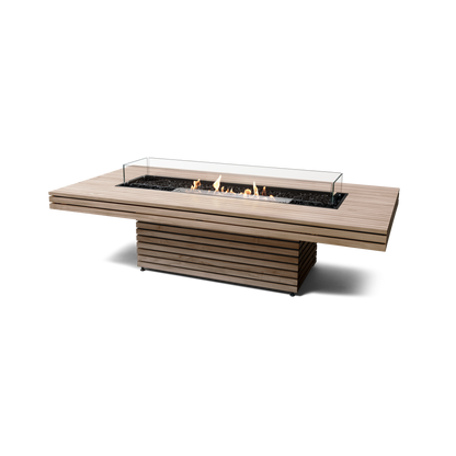 EcoSmart Fire 89" Gin 90 Chat Height Fire Pit Table with Ethanol Burner by Mad Design Group