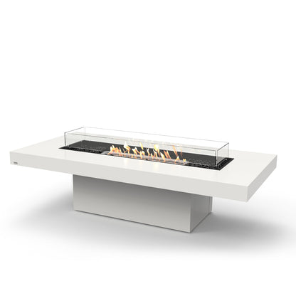 Fire Pit Table EcoSmart Fire 89" Gin 90 Chat Height Fire Pit Table with Ethanol Burner by Mad Design Group