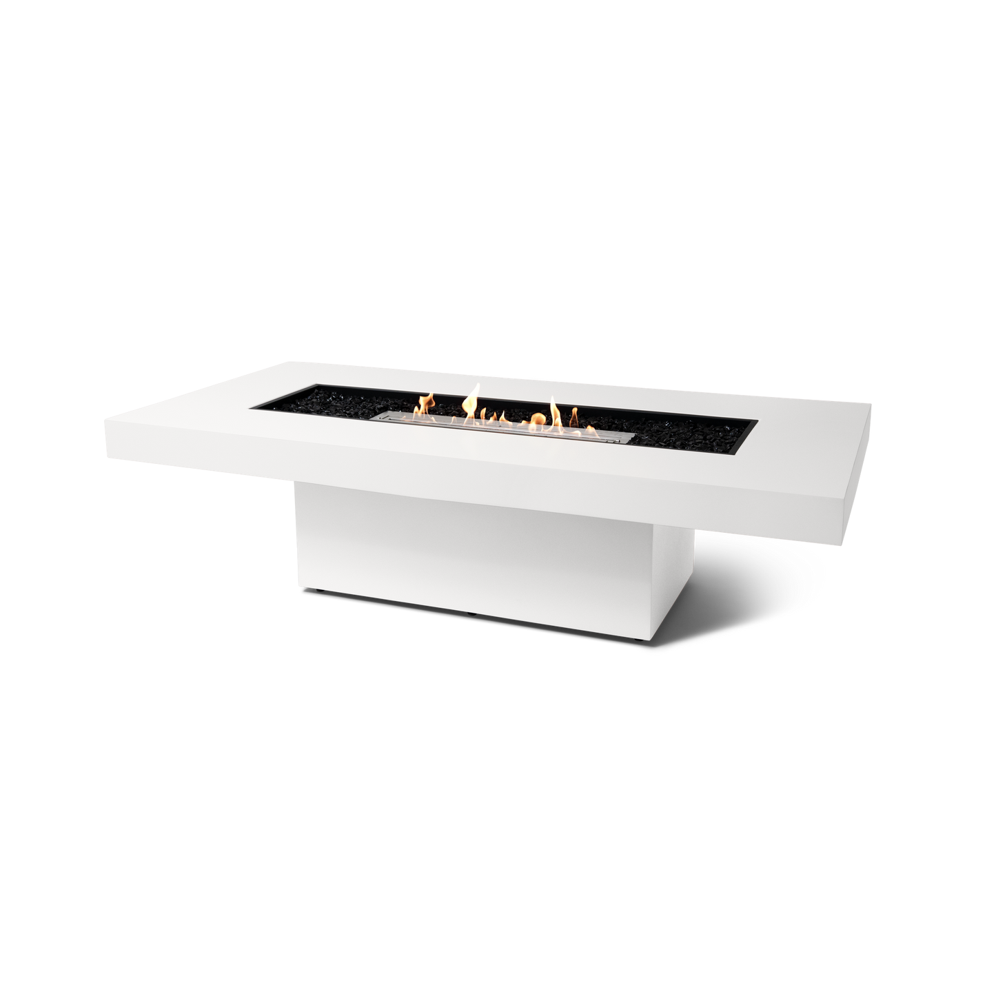 EcoSmart Fire 89" Gin 90 Chat Height Fire Pit Table with Ethanol Burner by Mad Design Group