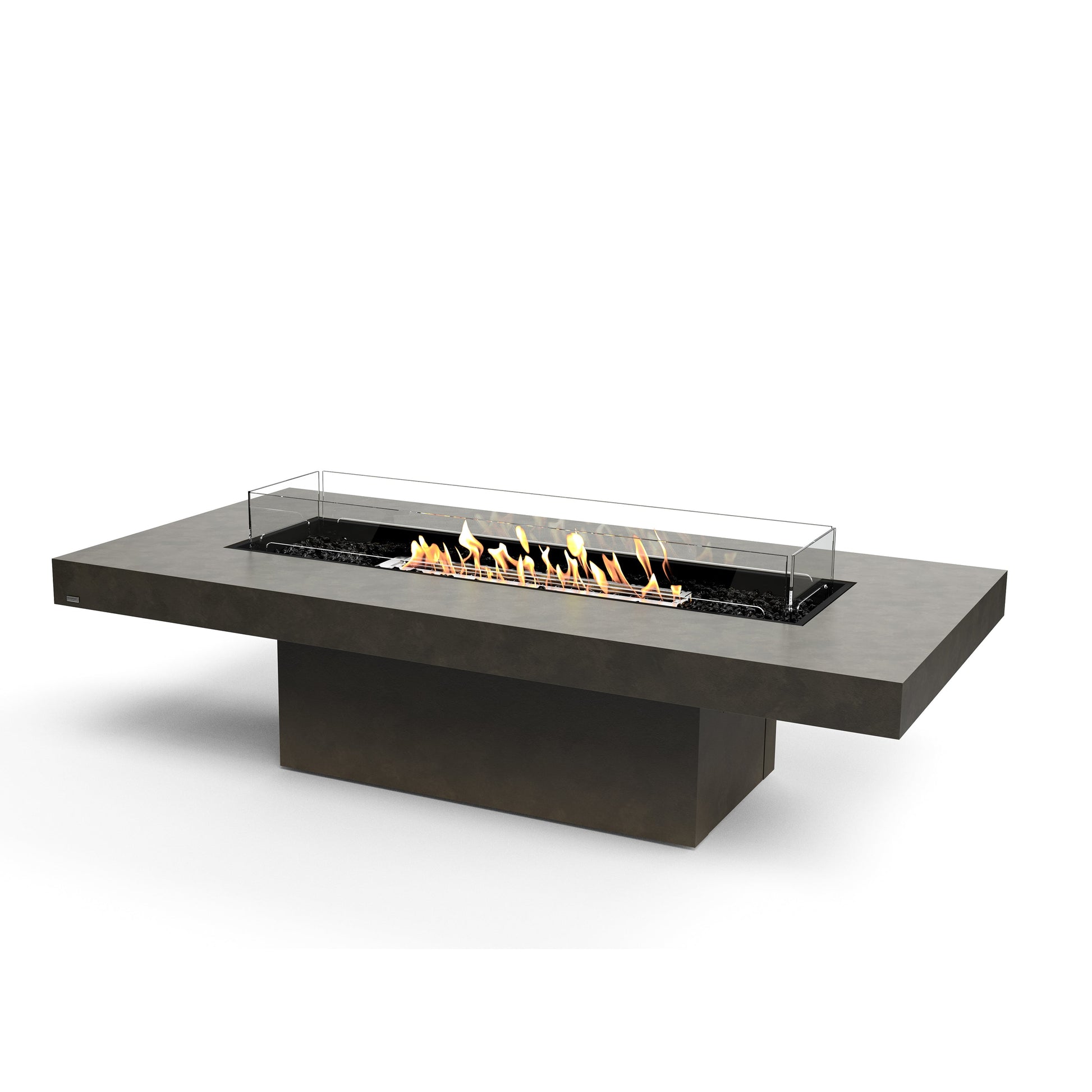 EcoSmart Fire 89" Gin 90 Chat Height Fire Pit Table with Ethanol Burner by Mad Design Group