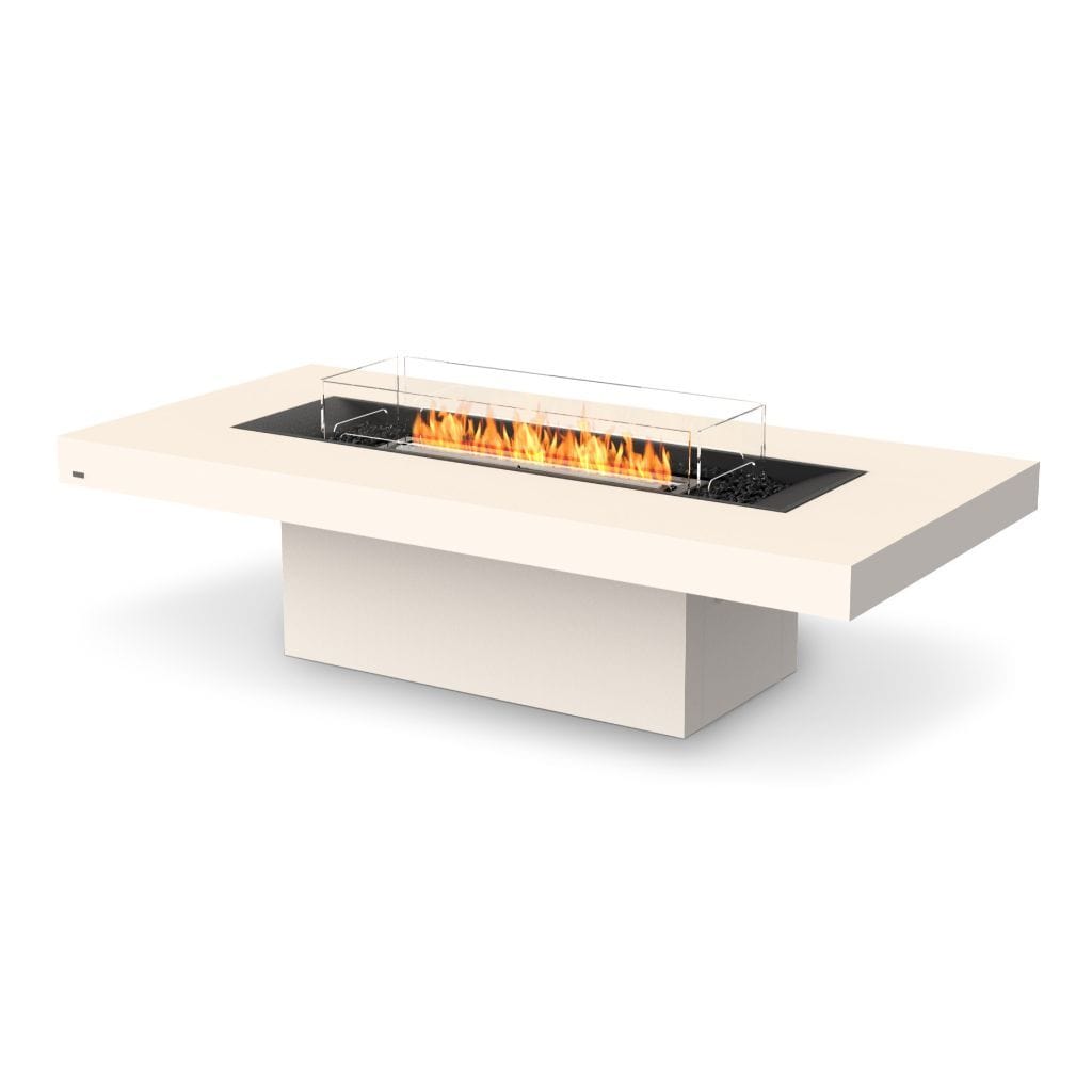 EcoSmart Fire 89" Gin 90 Chat Height Fire Pit Table with Ethanol Burner by Mad Design Group