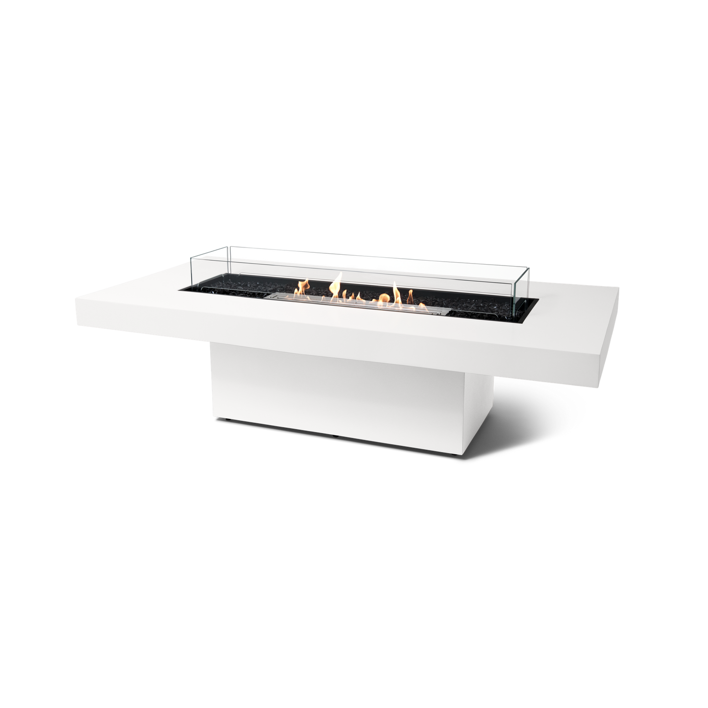 EcoSmart Fire 89" Gin 90 Chat Height Fire Pit Table with Ethanol Burner by Mad Design Group