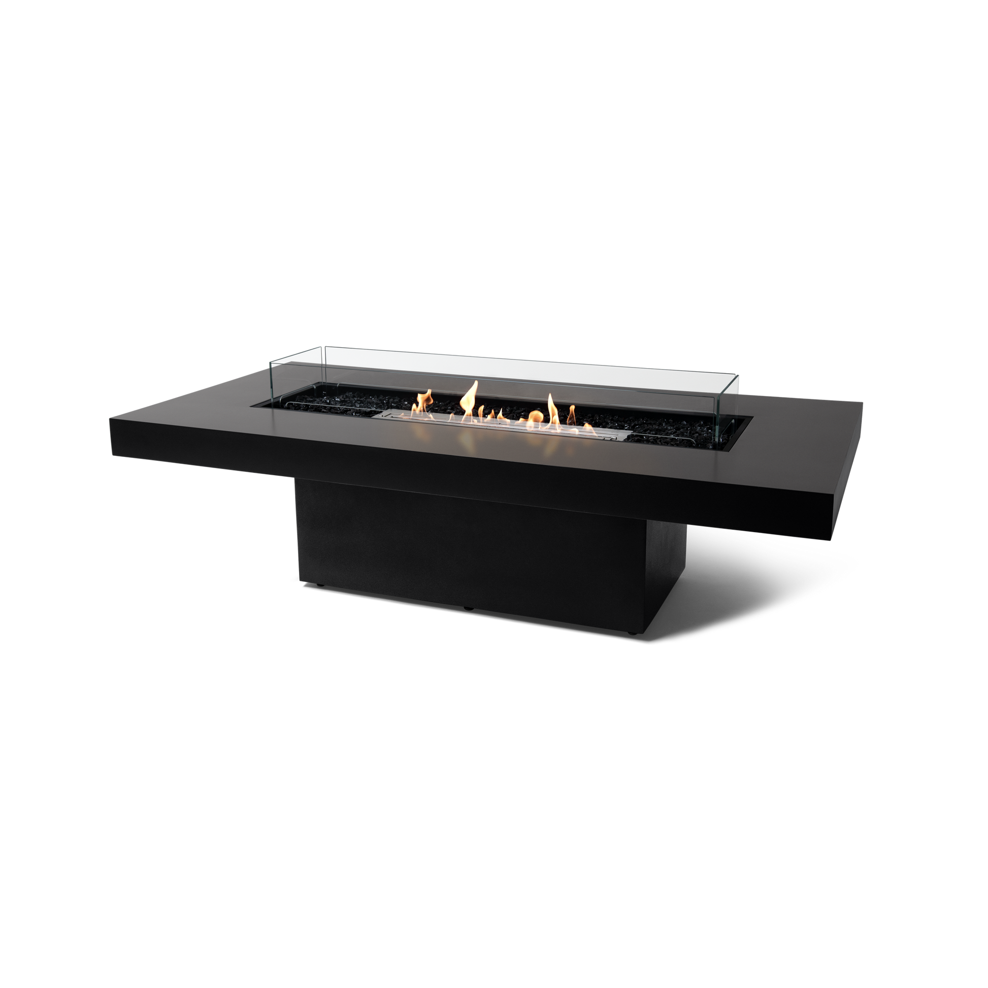 EcoSmart Fire 89" Gin 90 Chat Height Fire Pit Table with Ethanol Burner by Mad Design Group