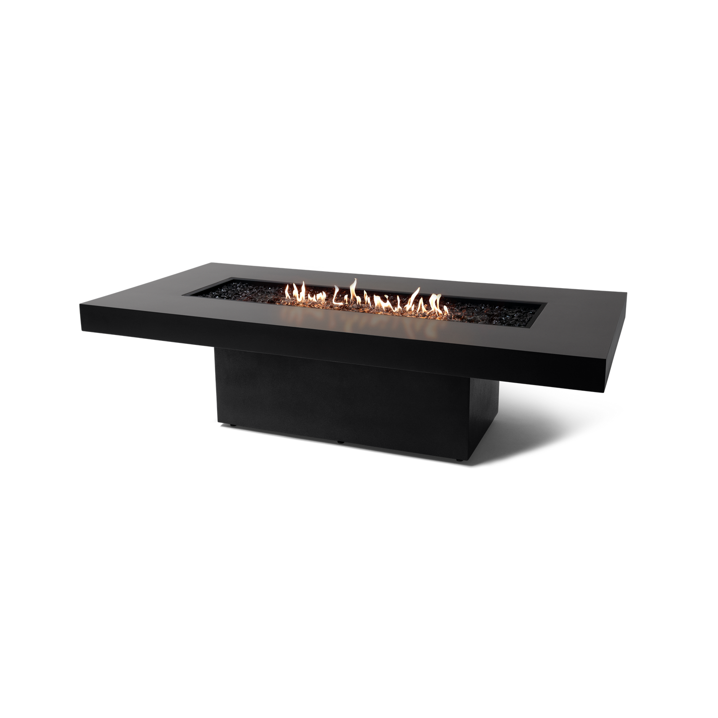 EcoSmart Fire 89" Gin 90 Chat Height Fire Pit Table with Gas LP/NG Burner by Mad Design Group