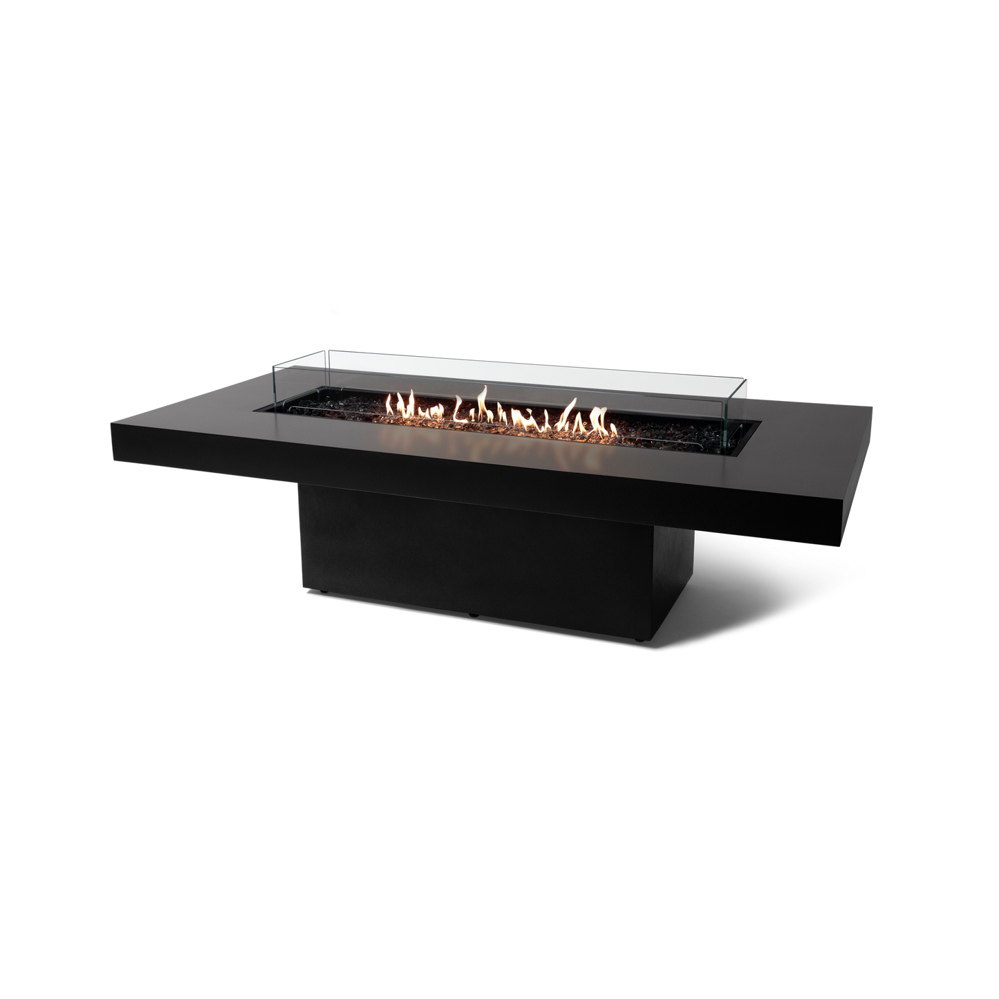 EcoSmart Fire 89" Gin 90 Chat Height Fire Pit Table with Gas LP/NG Burner by Mad Design Group