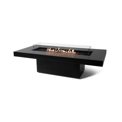 EcoSmart Fire 89" Gin 90 Chat Height Fire Pit Table with Gas LP/NG Burner by Mad Design Group