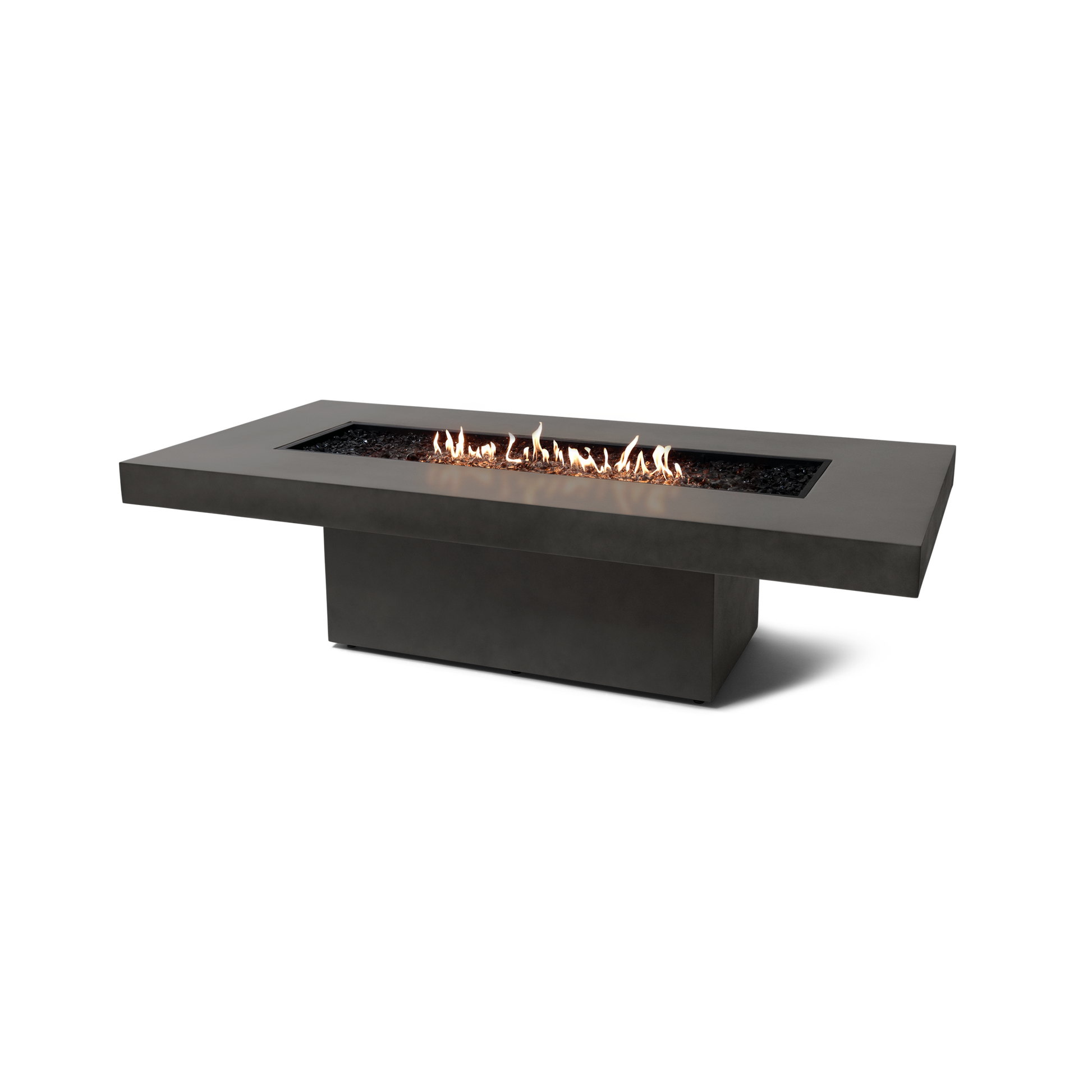 EcoSmart Fire 89" Gin 90 Chat Height Fire Pit Table with Gas LP/NG Burner by Mad Design Group