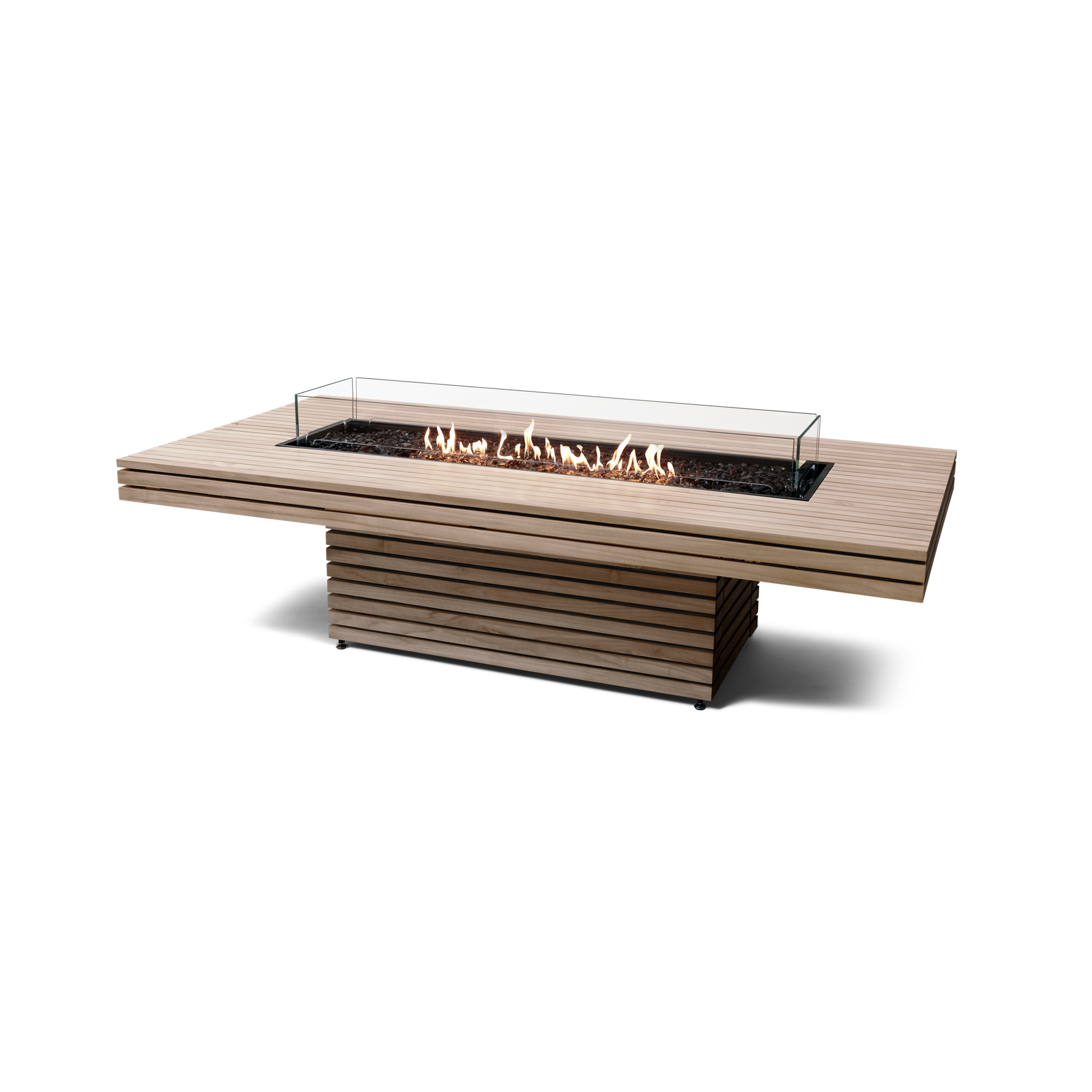 EcoSmart Fire 89" Gin 90 Chat Height Fire Pit Table with Gas LP/NG Burner by Mad Design Group