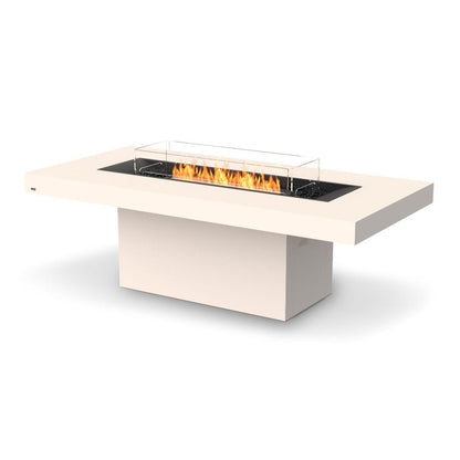 EcoSmart Fire 89" Gin 90 Dining Height Fire Pit Table with Ethanol Burner by Mad Design Group