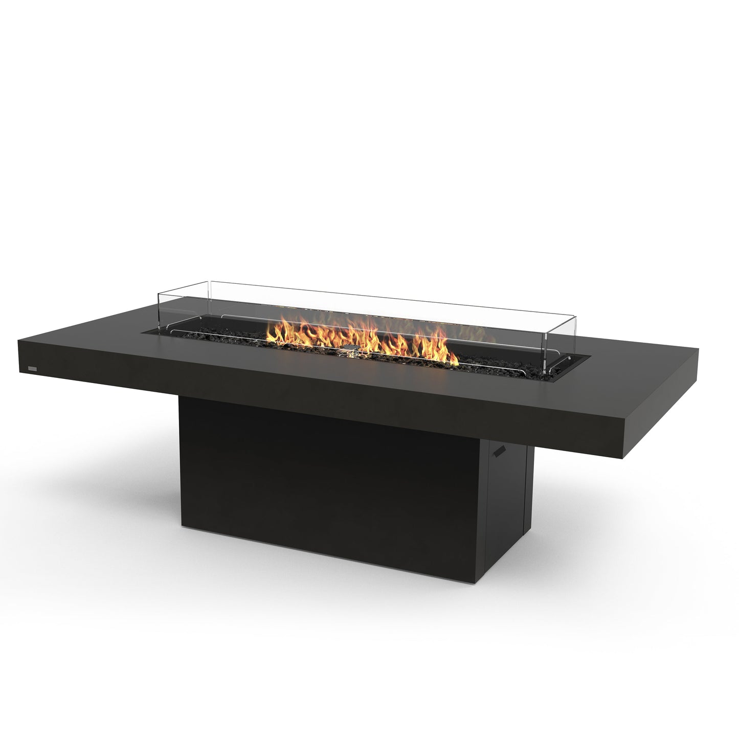 EcoSmart Fire 89" Gin 90 Dining Height Fire Pit Table with Gas LP/NG Burner by Mad Design Group