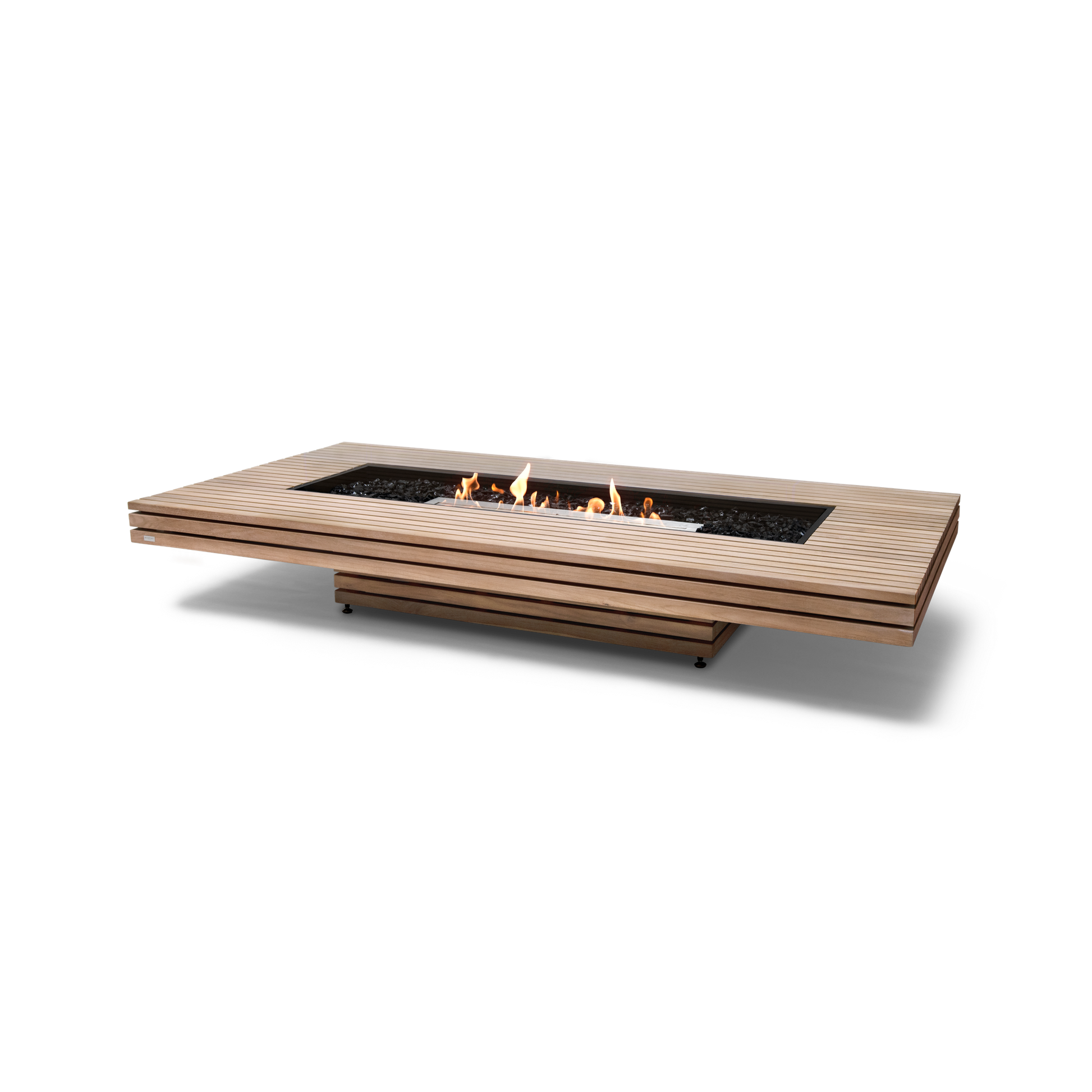 EcoSmart Fire 89" Gin 90 Low Height Fire Pit Table with Ethanol Burner by Mad Design Group