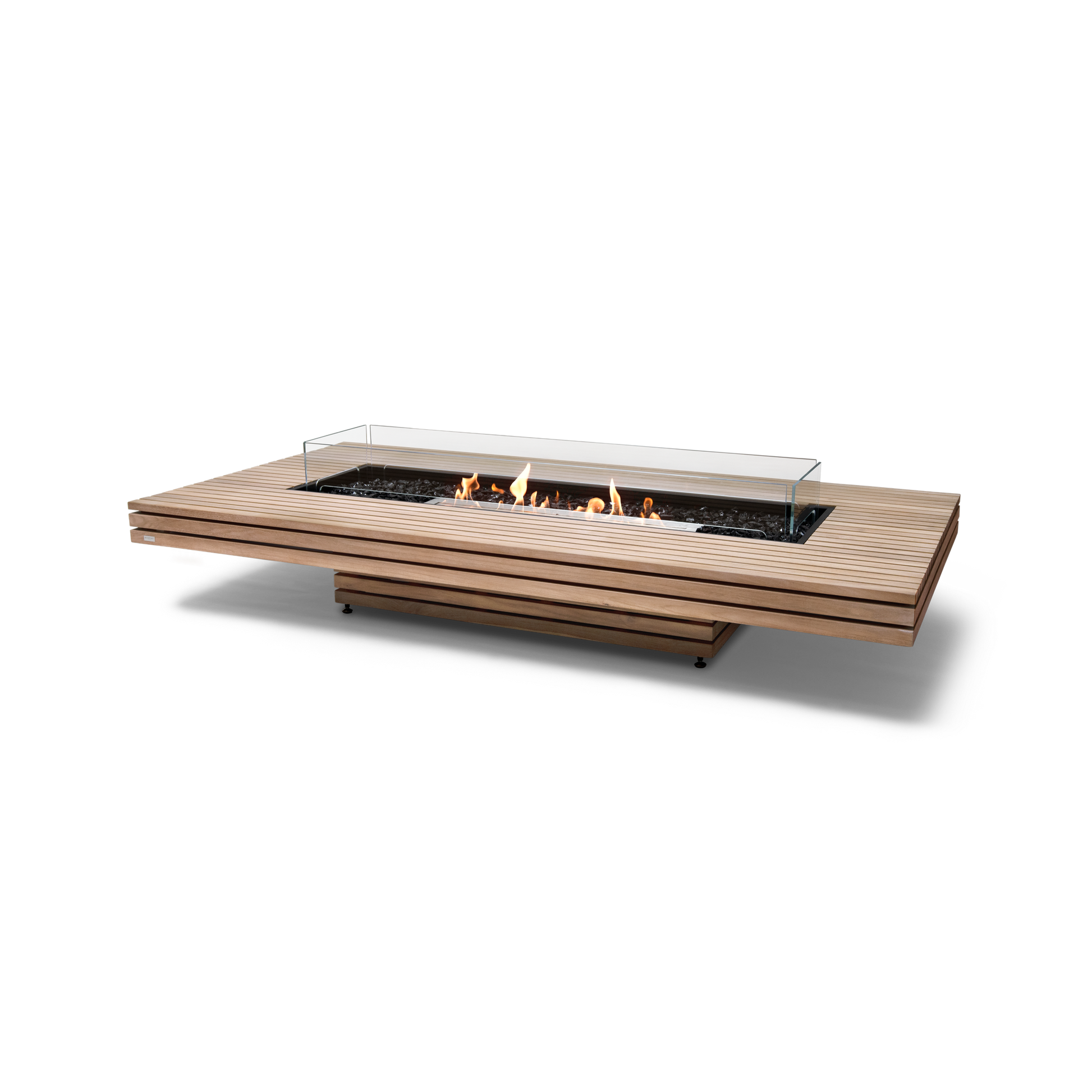 EcoSmart Fire 89" Gin 90 Low Height Fire Pit Table with Ethanol Burner by Mad Design Group