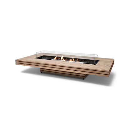 EcoSmart Fire 89" Gin 90 Low Height Fire Pit Table with Ethanol Burner by Mad Design Group